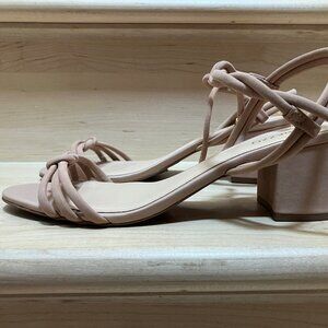 Arezzo Camila women leather strappy cream/beige sandals